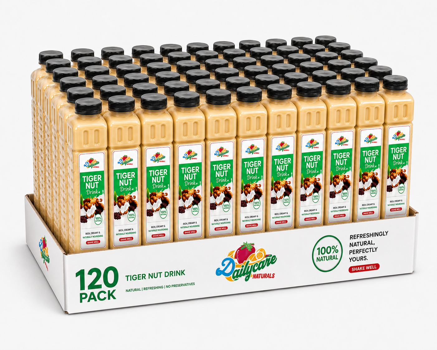 Tigernut 500ml Bulk Pack - 100 Pieces + 20 Free