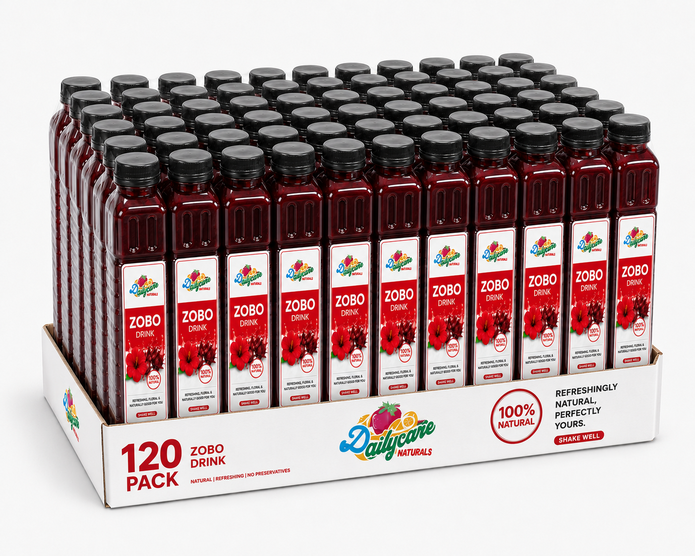 Zobo 500ml Bulk Pack - 100 Pieces + 20 Free